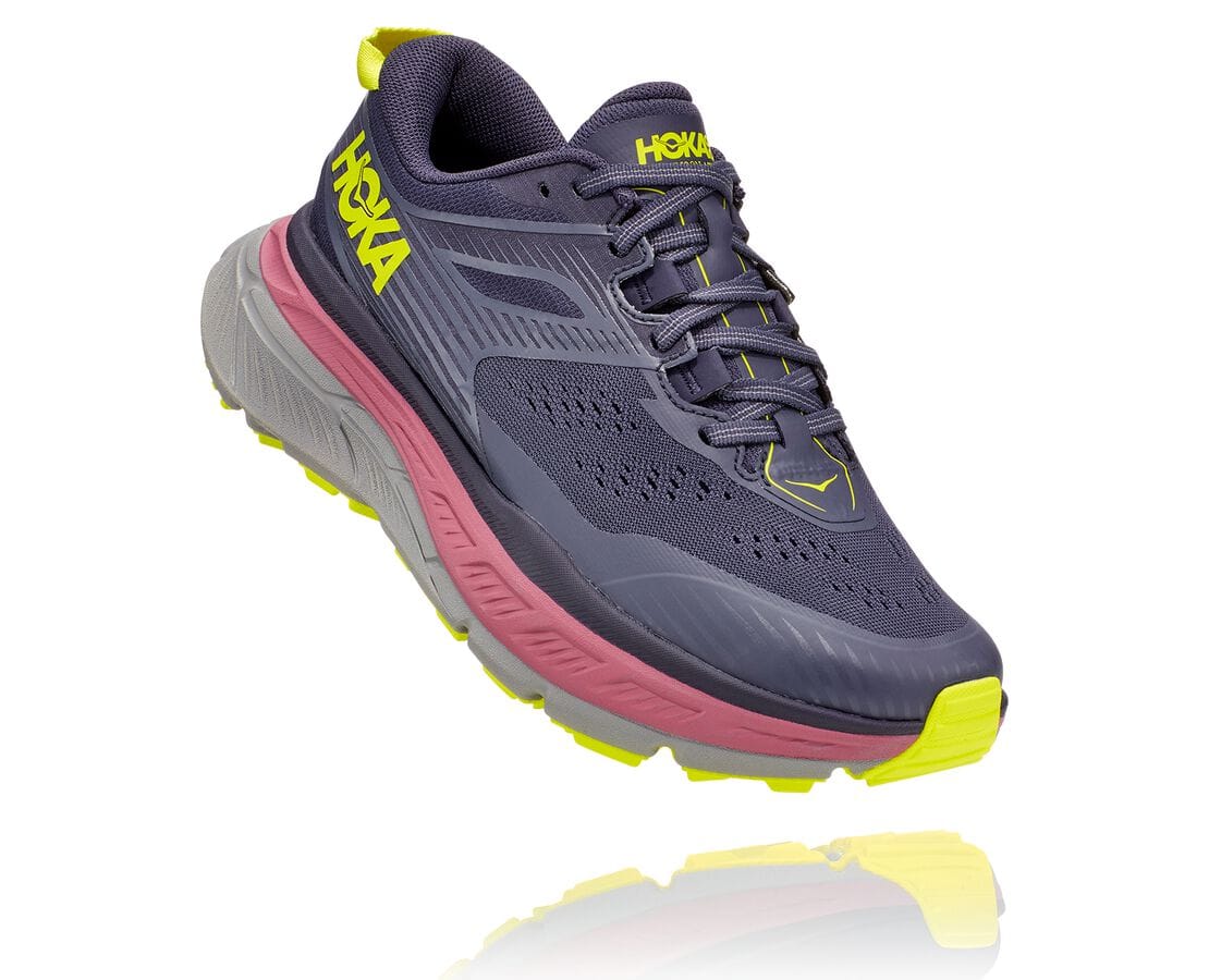 Hoka One One Stinson Atr 6 South Africa - Womens Trail Running Shoes - Deep / Rose,NDCWP-0491